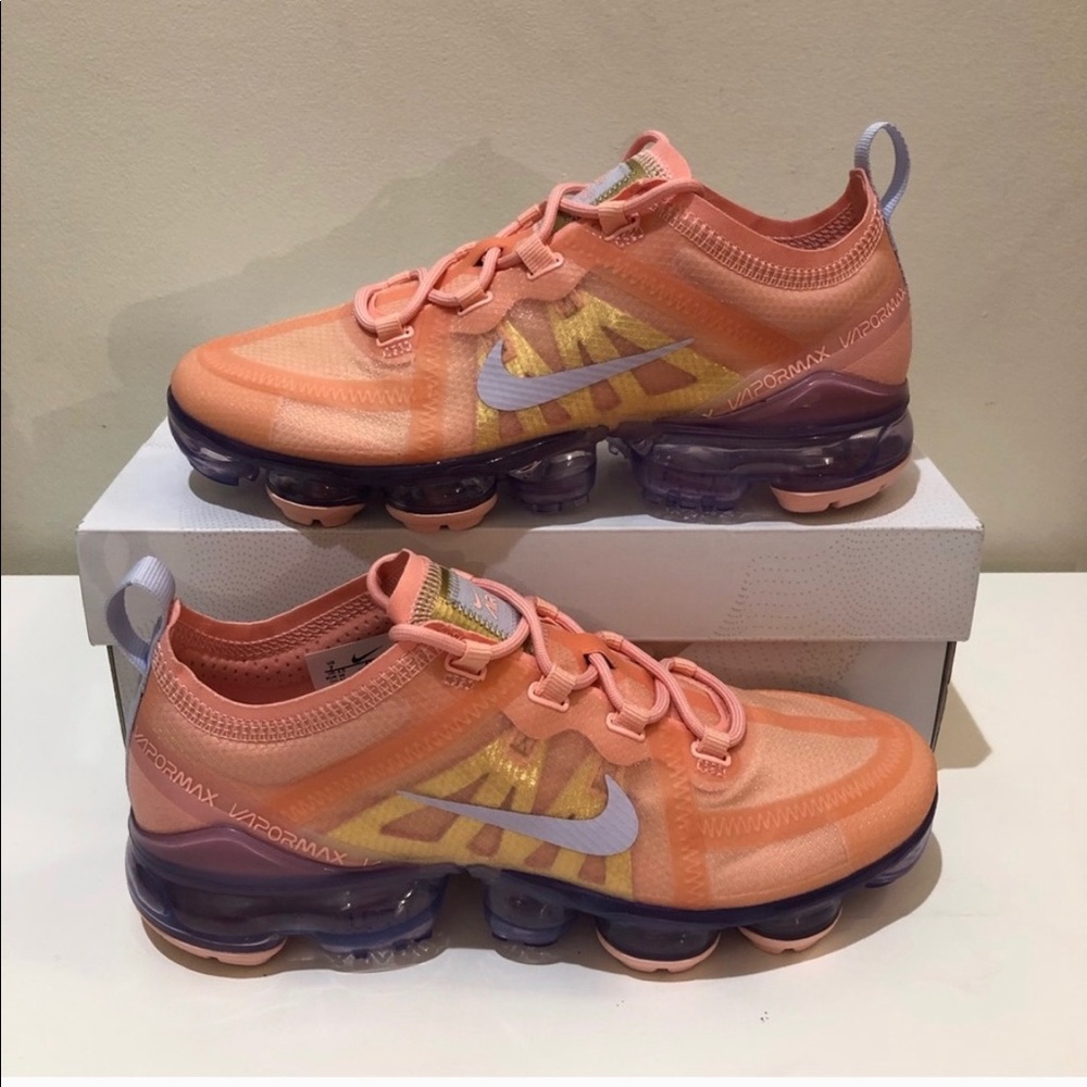 Nike Air Vapormax 2019 bleached coral and Amethyst